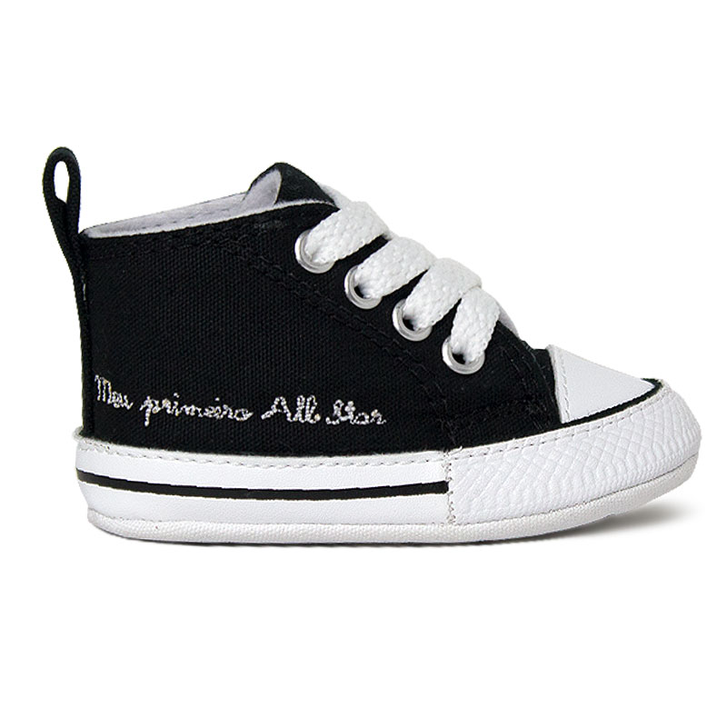ALL STAR BABY FIRST STAR LACES PRETO