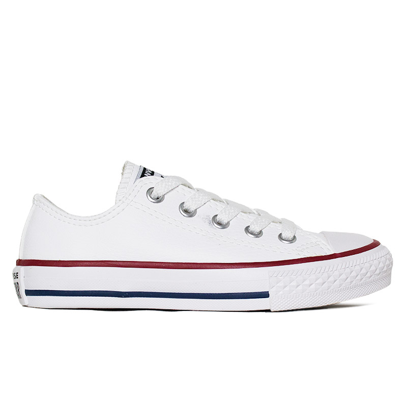 ALL STAR INFANTIL COURO ECO BRANCO