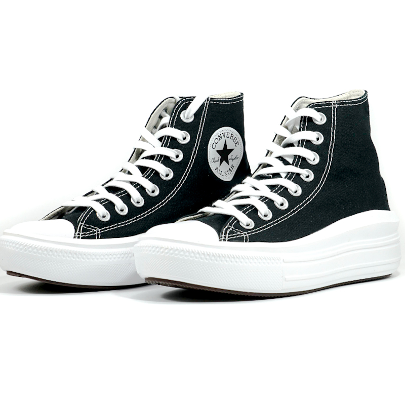 Allstar plataforma lona preto - 34