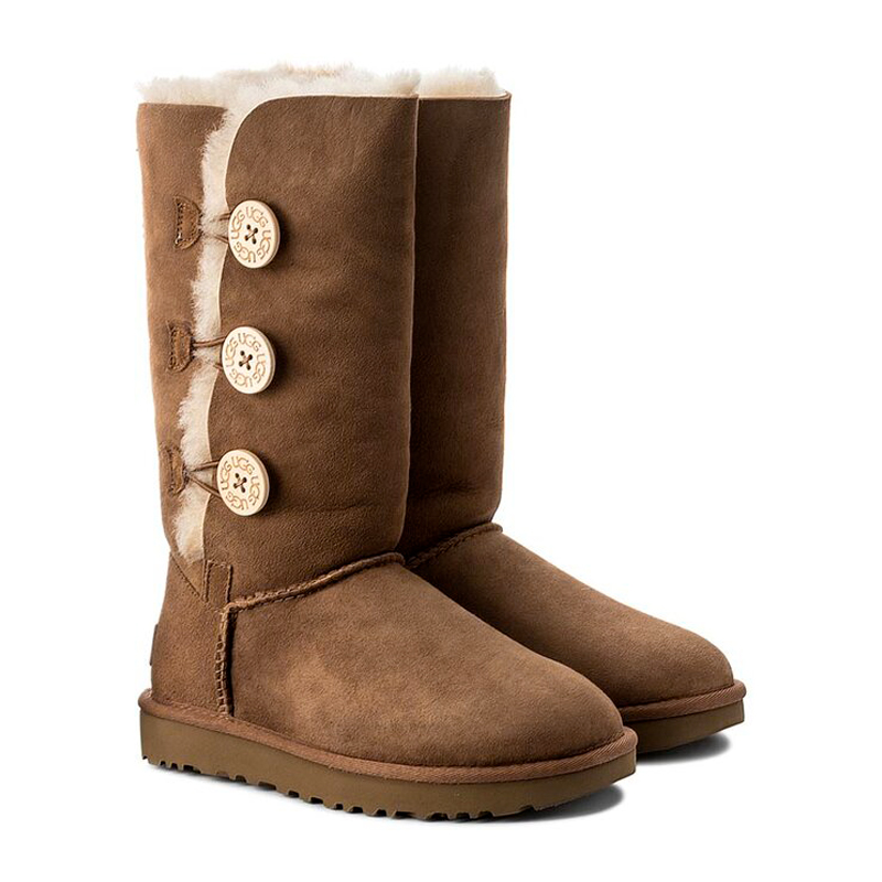 BOTA UGG BAILEY BUTTON TRIPLET CHESSNUT