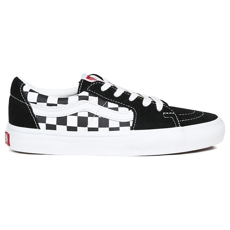 VANS SK8 LOW BLACK/CHECKRBOARD