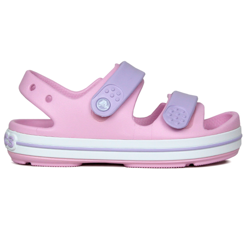 CROCBAND CRUISE SANDAL BALLERINA/LAVENDER KIDS