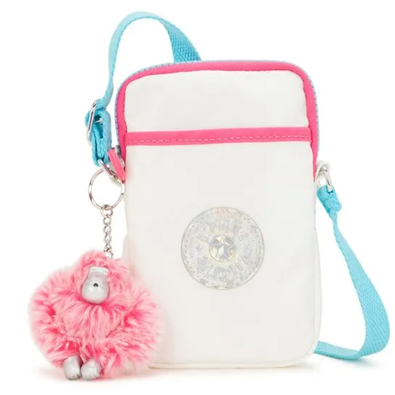 BOLSA KIPLING TALLY ALABASTER LACQ