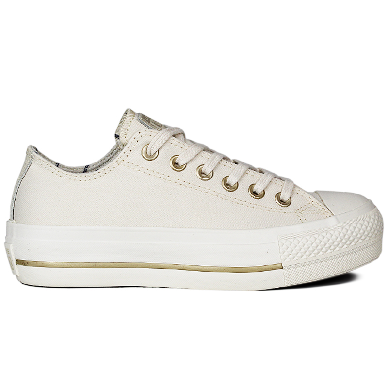 CHUCK TAYLOR ALL STAR LIFT OX MODERN TAILORED BRANCO