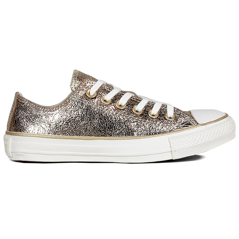 CHUCK TAYLOR ALL STAR OX PRETTY PLATINA AMARELO