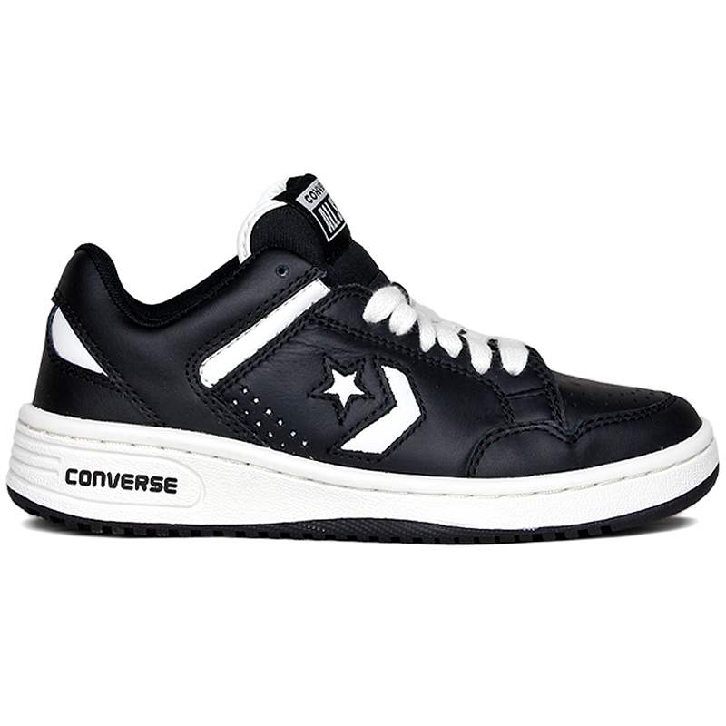 CONVERSE WEAPON BLACK/BLACK/WHITE