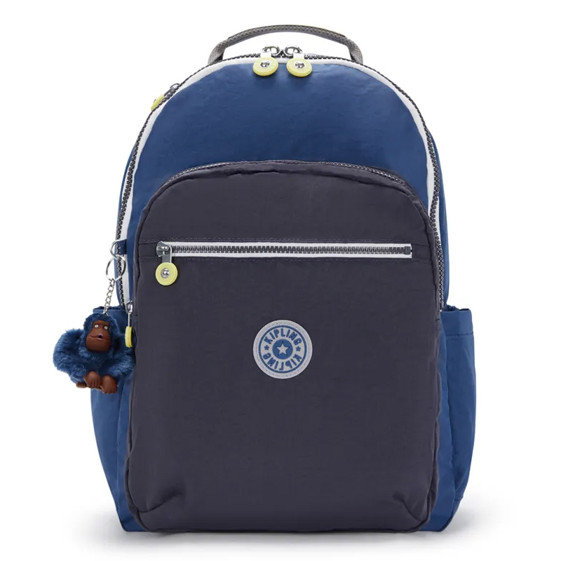 MOCHILA KIPLING SEOUL FANTASY BLUE BL