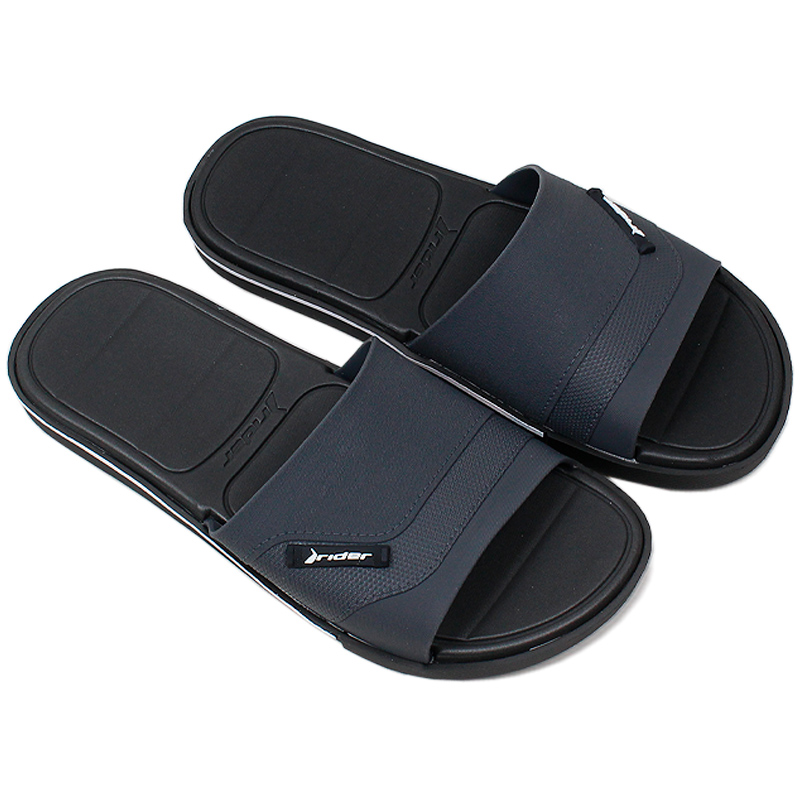 CHINELO RIDER SPIN SLIDE PRETO/CINZA