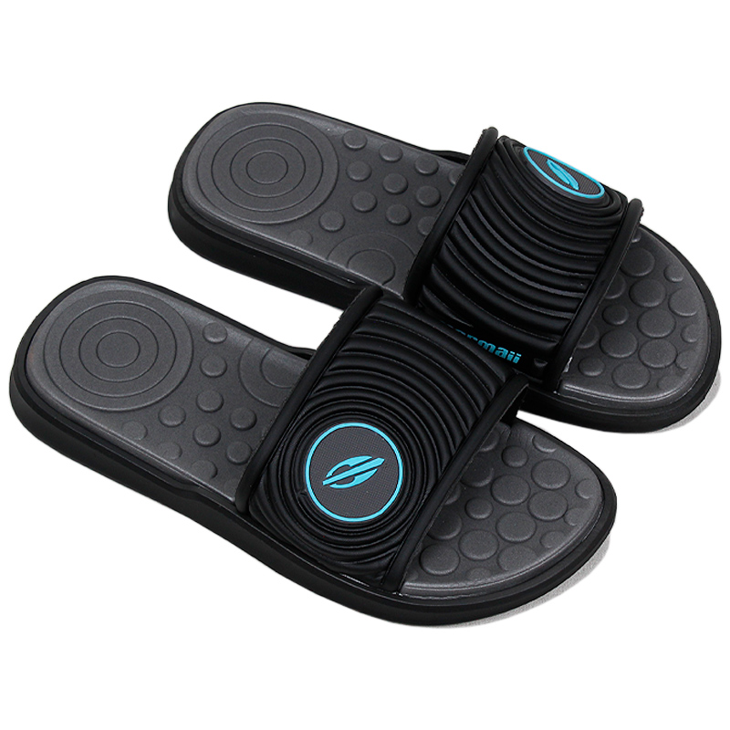 CHINELO MORMAII QUIVER PRO GASPEA INF PRETO/VERDE