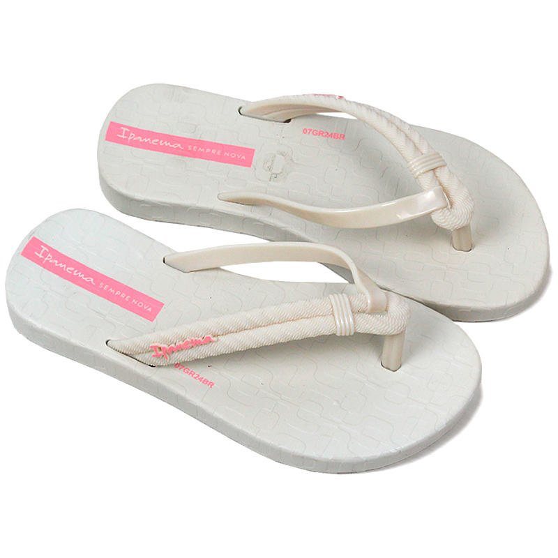 CHINELO DIVERSA INFANTIL OFF WHITE