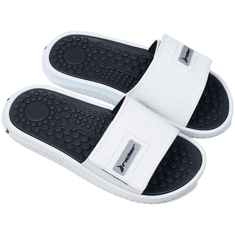 CHINELO INFINITY FUSE II SLIDE BRANCO/PRETO