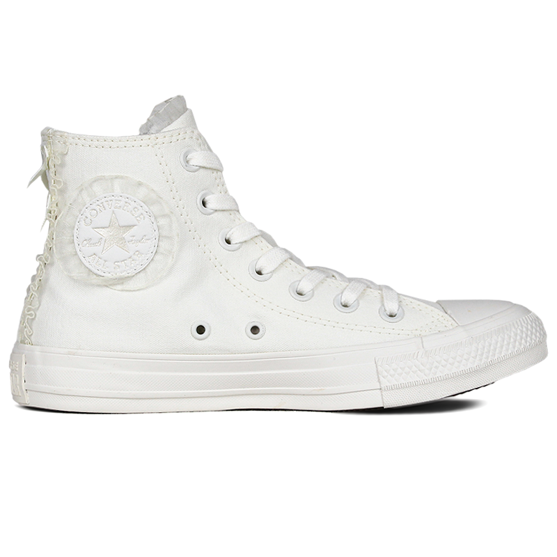 CHUCK TAYLOR ALL STAR HI DARK SWAN BRANCO