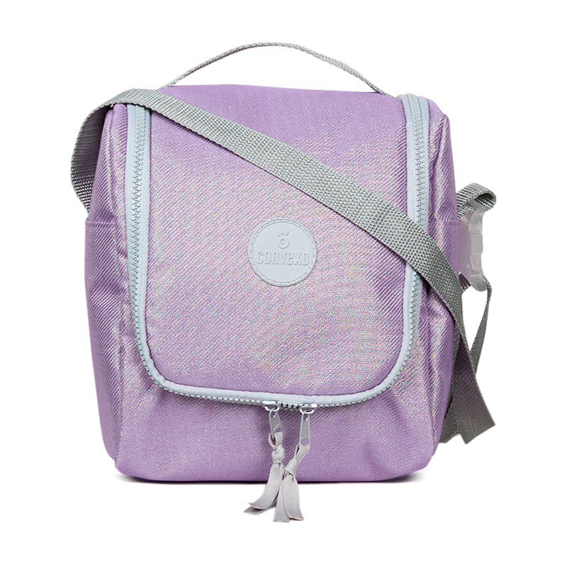 LUNCH BAG LUREX LAVANDA