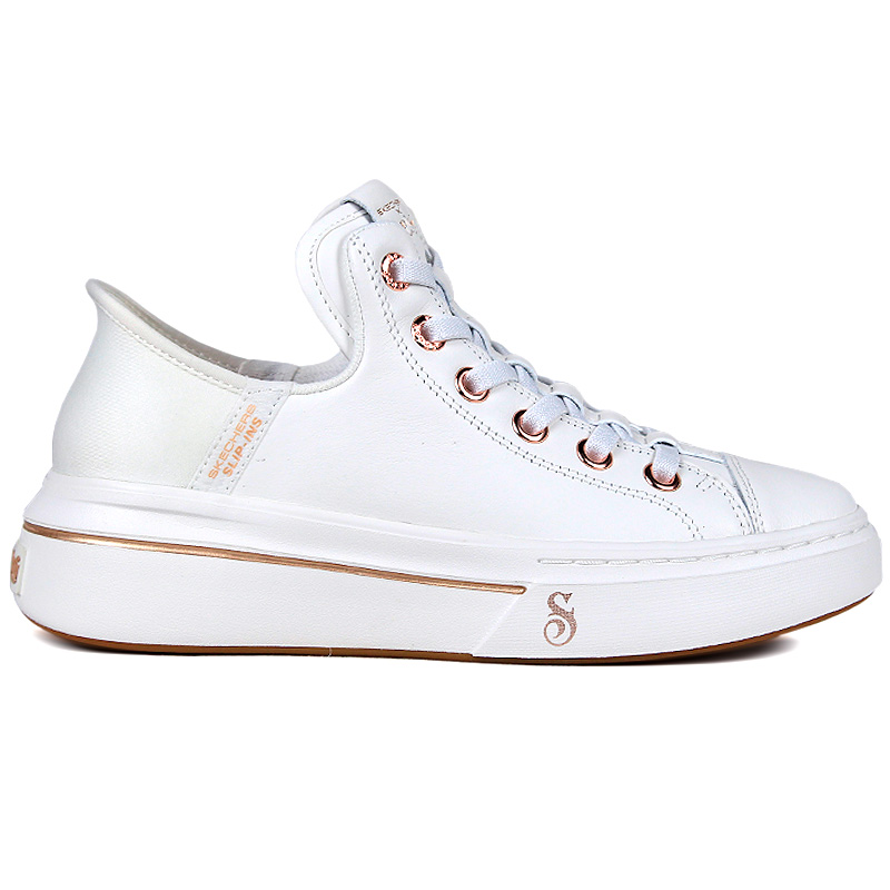 SKECHERS SNOOP DOGG SLIP-INS ONE WHITE