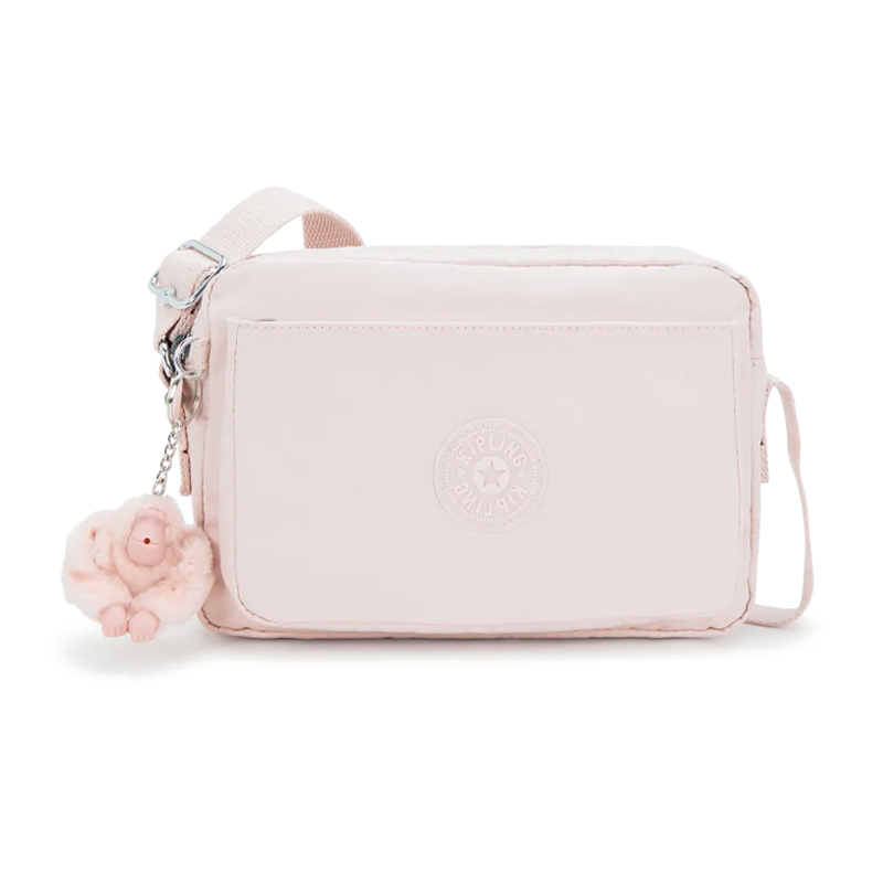 BOLSA KIPLING ABANU M PINK SHINE