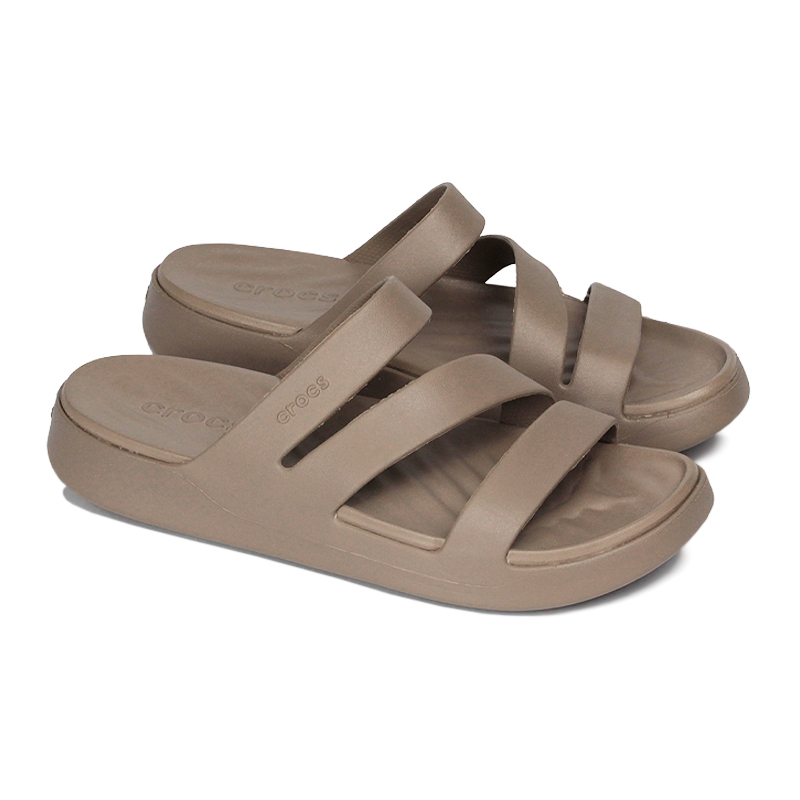CROCS GETAWAY STRAPPY TRUFFLE