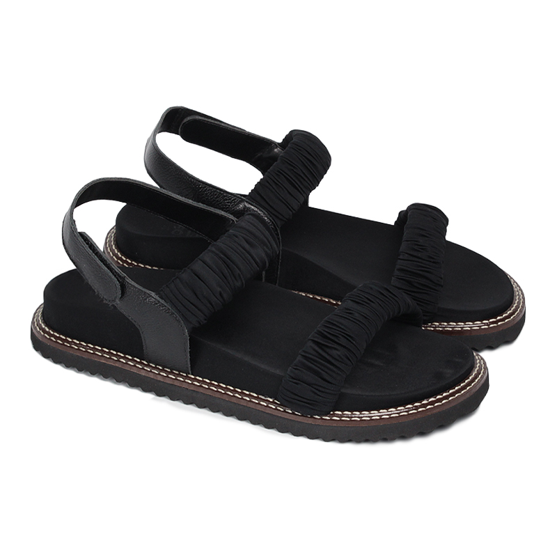 PAPETE NEOPRENE ENRUGADA PRETA