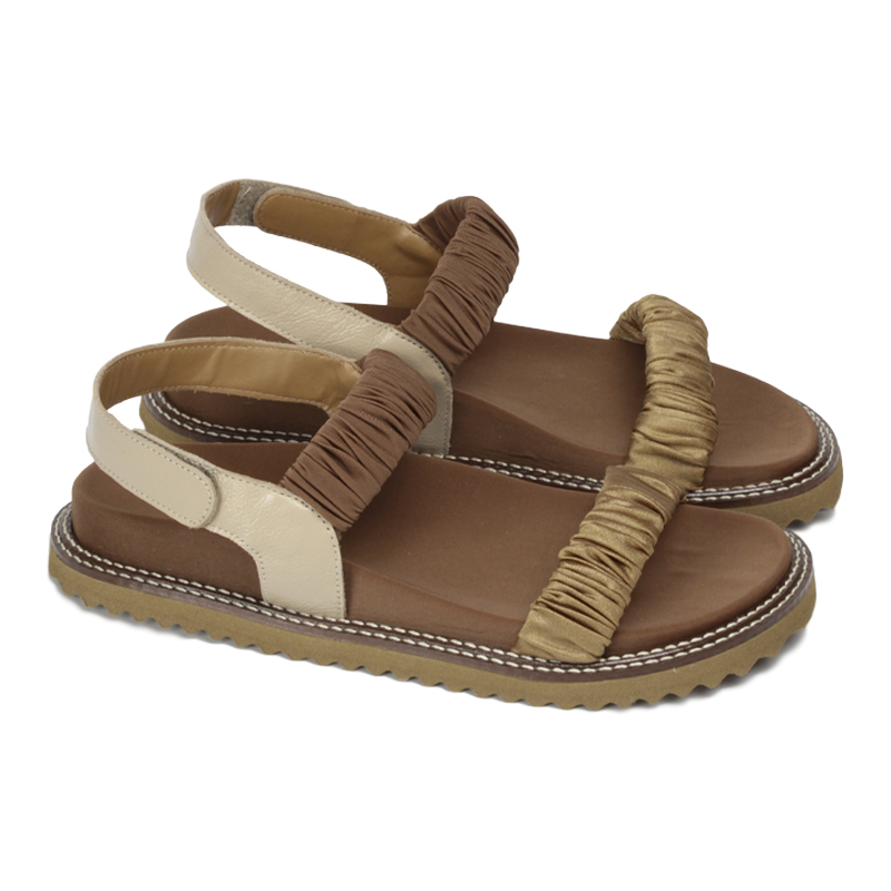 PAPETE NEOPRENE ENRUGADA CACHAREL/BRONZE