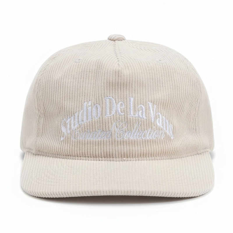 VANS BONE STUDIO SNAPBACK HAT OATMEAL BEIGE