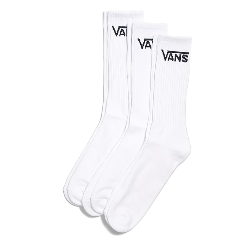 VANS MEIA CLASSIC CREW WHITE 36/40