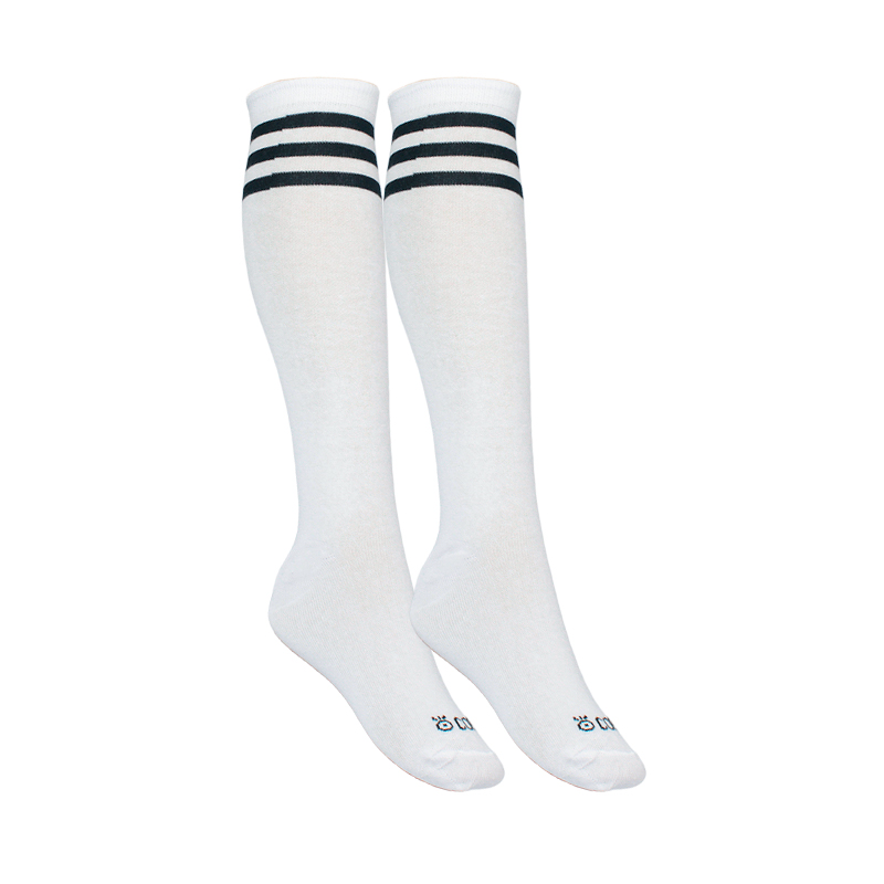 MEIA CONVEXO 3/4 SPORTY BRANCO