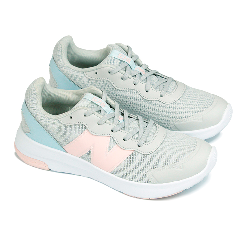 NEW BALANCE JUVENIL CINZA CLARO