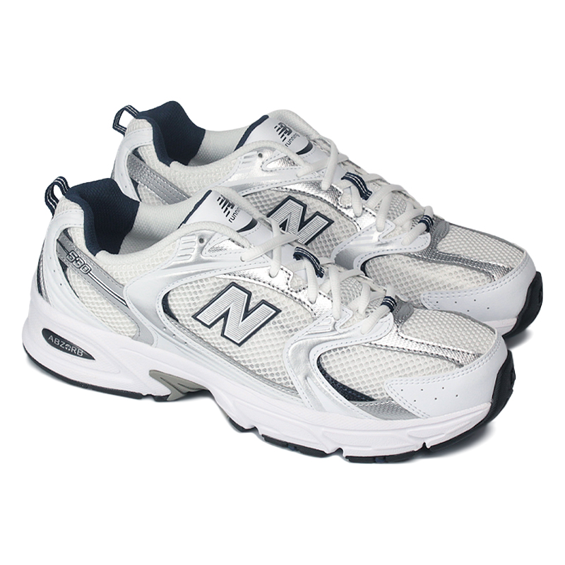 NEW BALANCE 530 BRANCO/PRATA