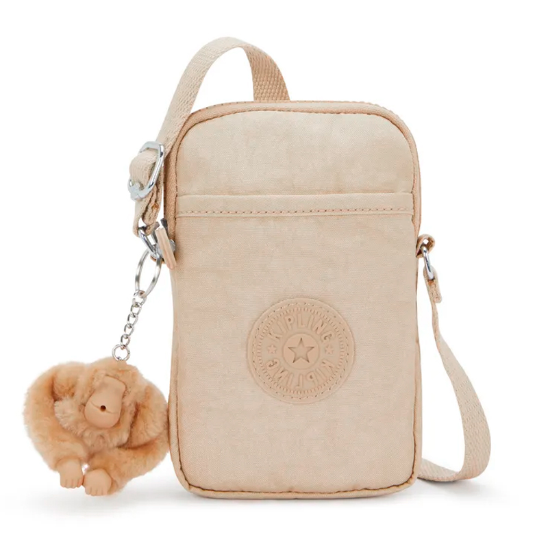 BOLSA KIPLING TALLY SPARKLED BEIGE