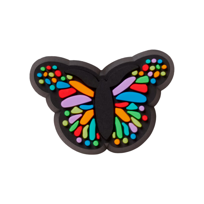 JIBBITZ TINY COLORFUL BUTTERFLY