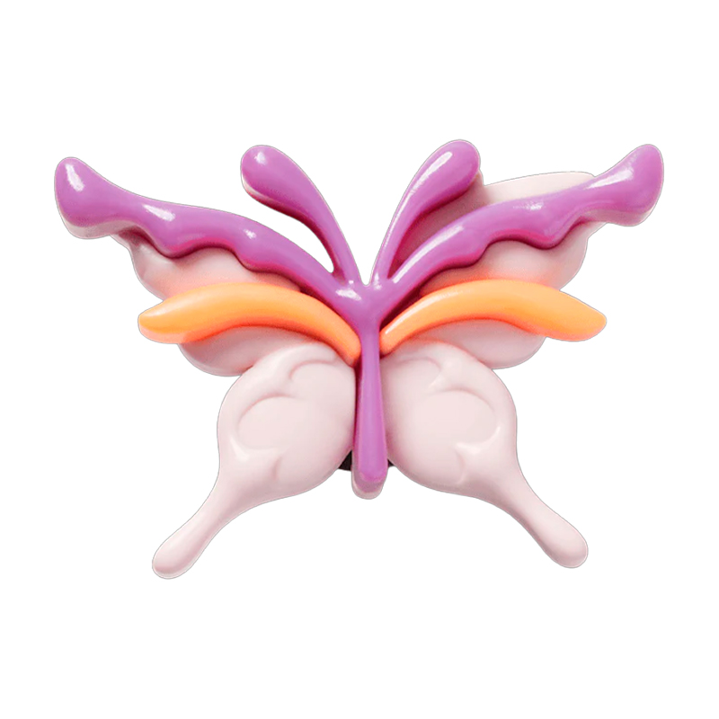 JIBBITZ META COLORFUL BUTTERFLY