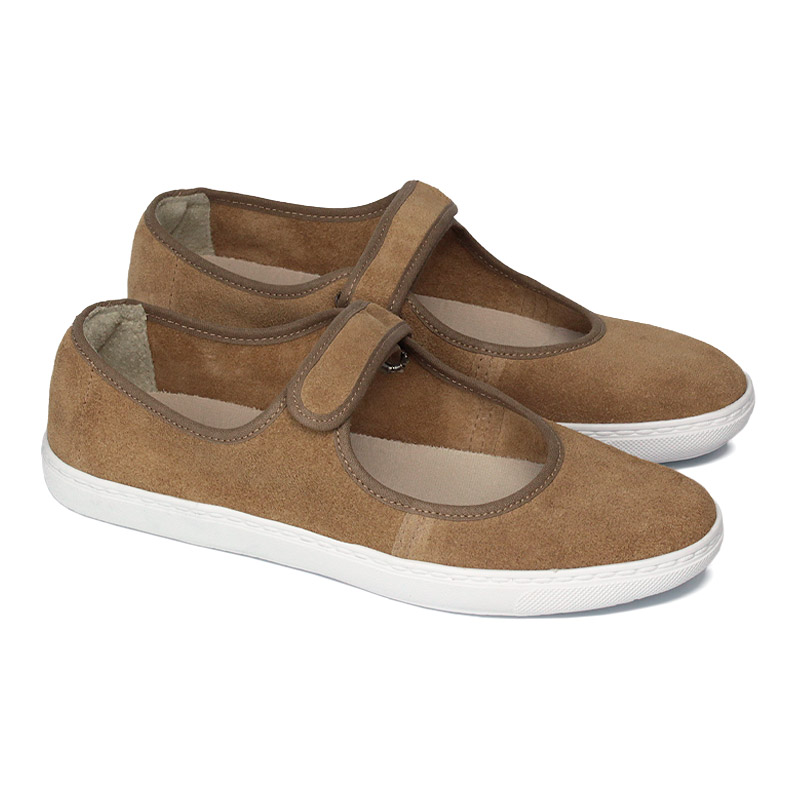 MARY JANE SUEDE MARROM