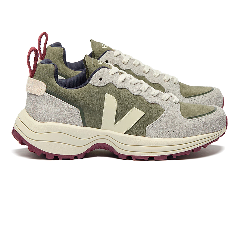 VEJA VENTURI II VC SUEDE KAKI SABLE