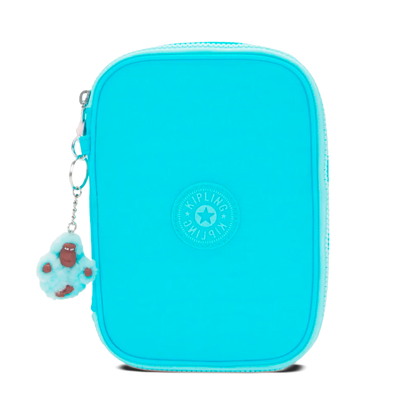 ESTOJO KIPLING 100 PENS TURQUESA