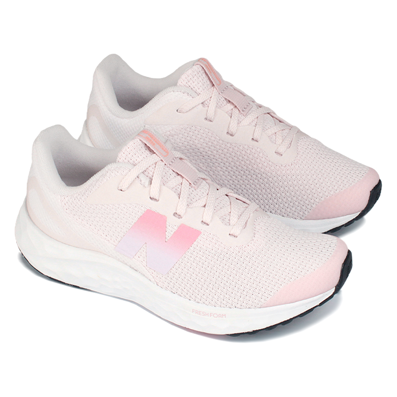 NEW BALANCE FRESH FOAM ARISHI V4 INFANTIL BRANCO/ROSA