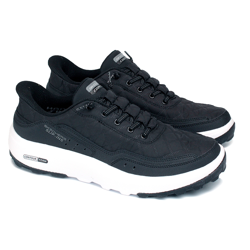 SKECHERS URBAN EXPLORE BLACK WHITE