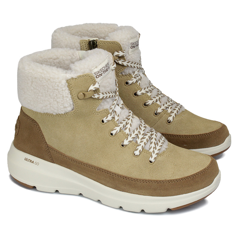 SKECHERS GLACIAL CASTANHO