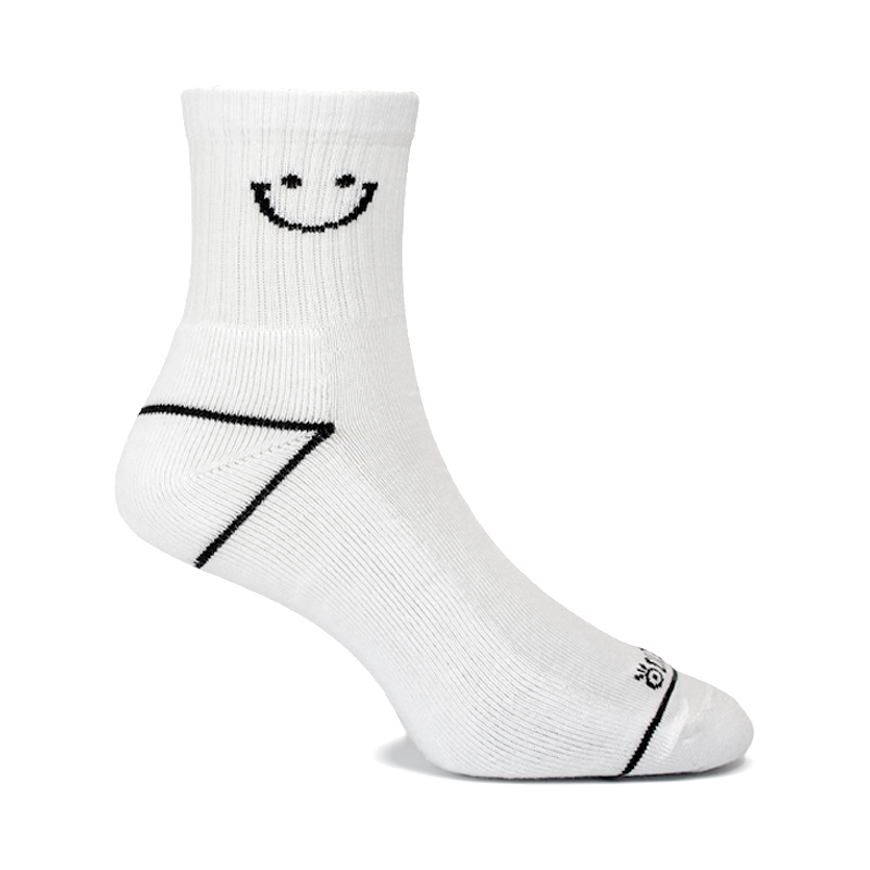 MEIA SPORT SMILE BRANCA