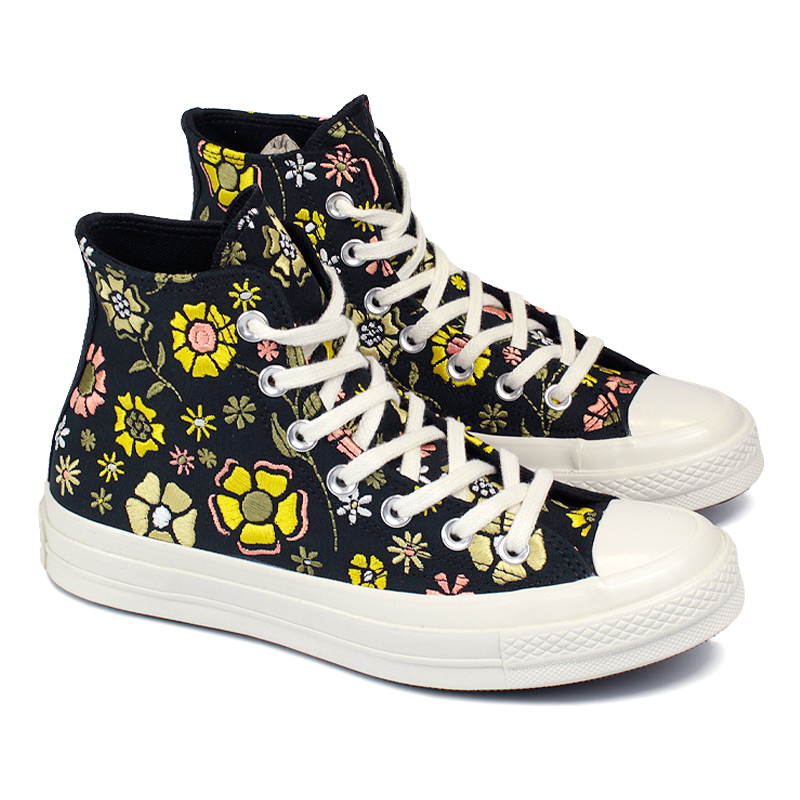 CHUCK 70 HI RETRO FLORAL PRETO