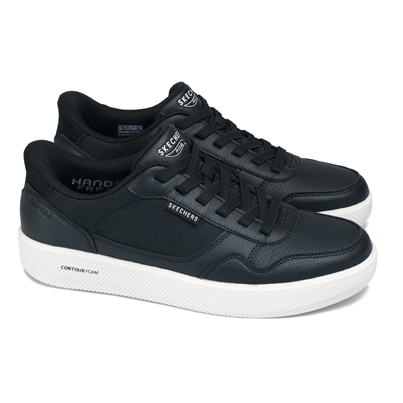 SKECHERS ARCH FIT COURT BREAK KOMFORTABEL BLACK