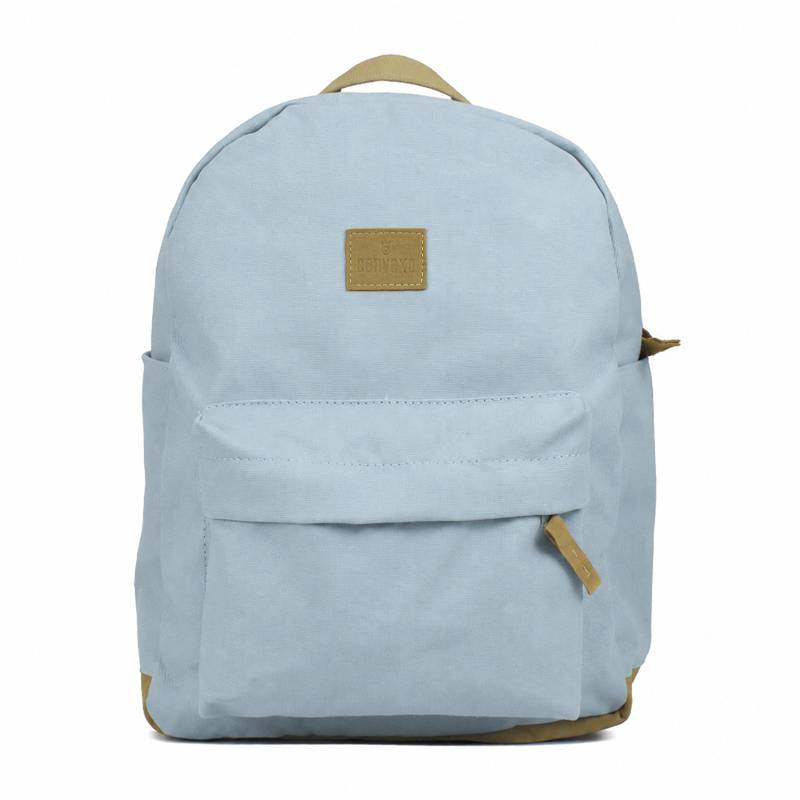 MOCHILA DAILY CANVA AZUL CLARO