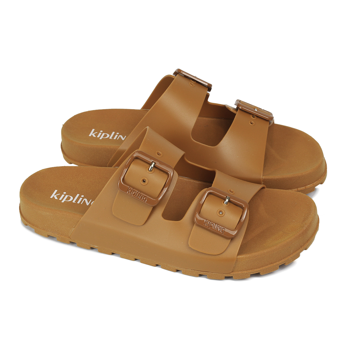 FLAT SANDAL KIPLING STYLISH MOKKA