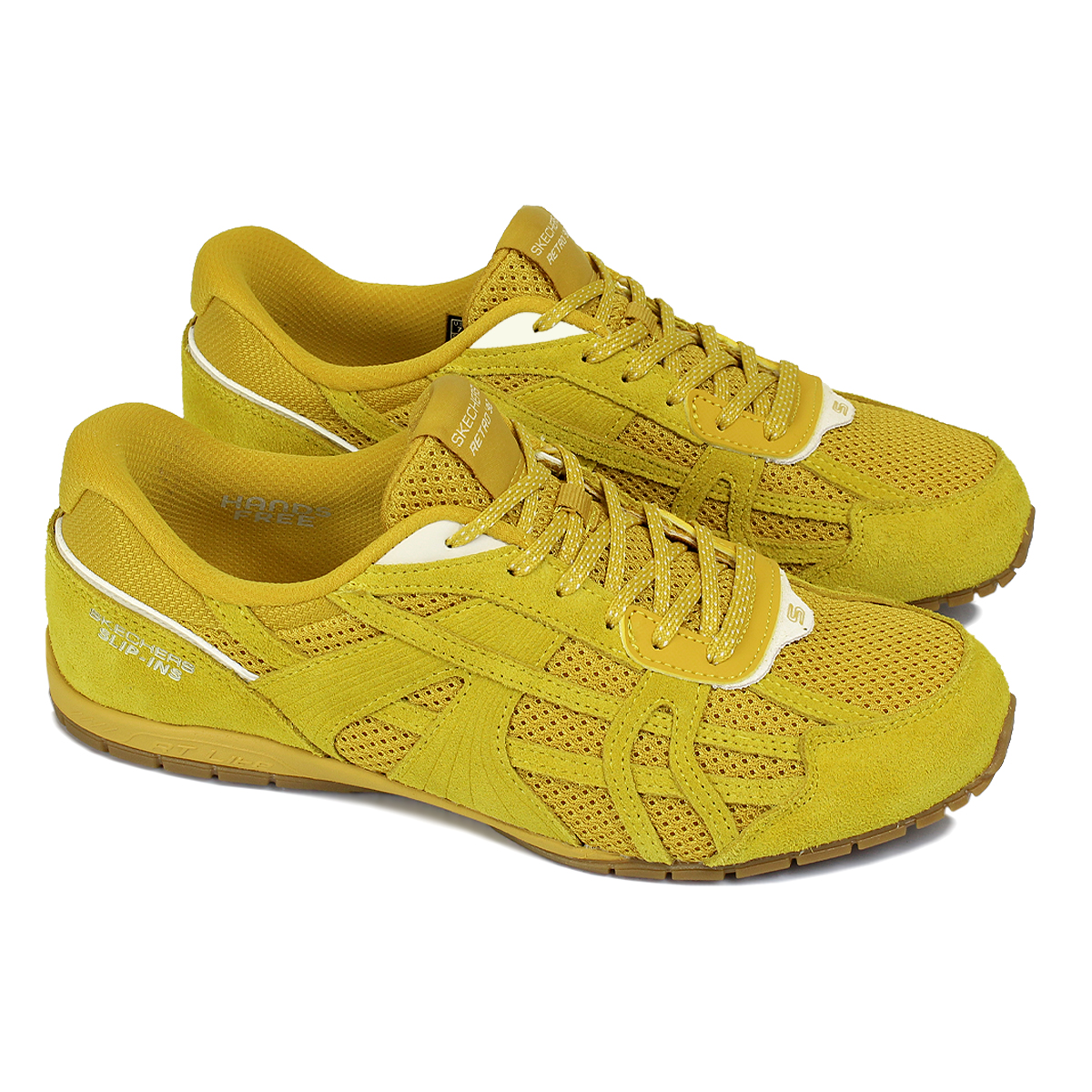 SKECHERS RETRO LITE OSHARE MOSTARDA MARROM