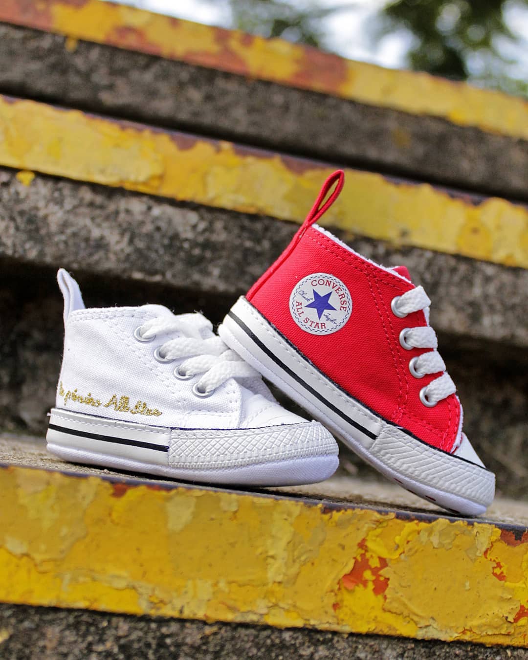 All star baby first star laces branco 4