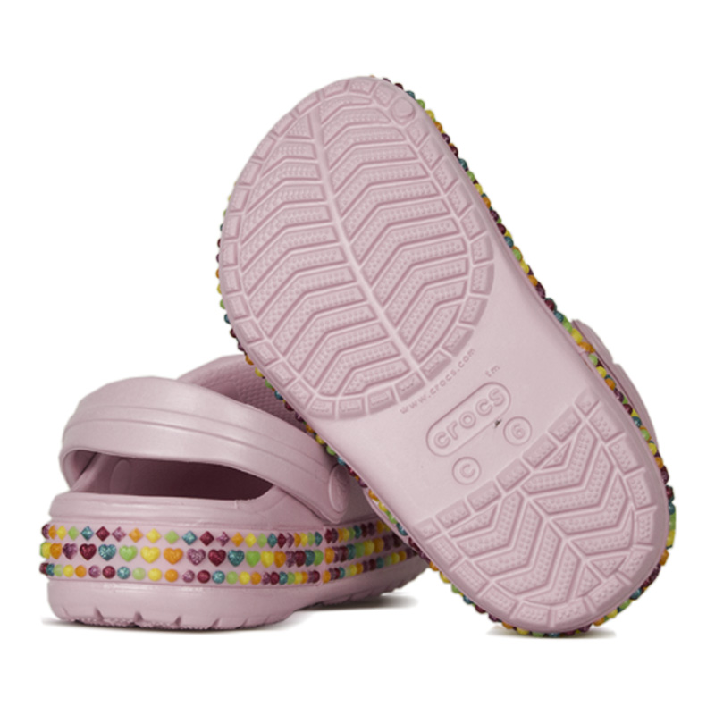 Crocs crocband gem band clog ballerina pink 3