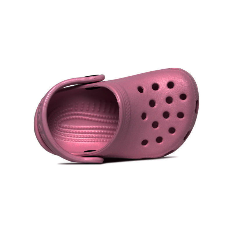 Crocs classic clog kids taffy pink 2