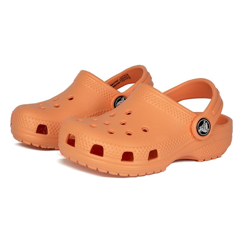 Crocs classic kids clog papaya 1