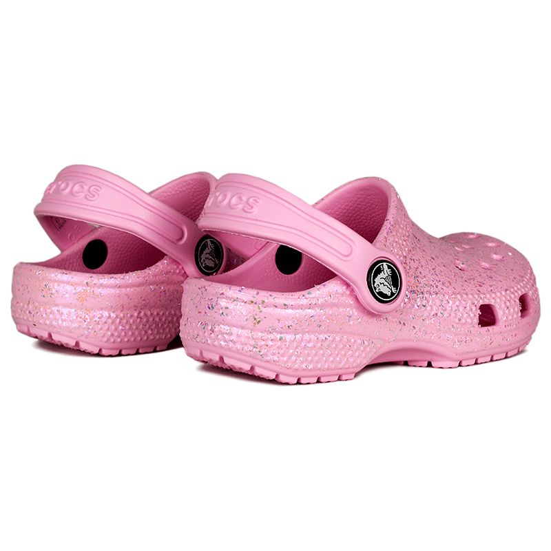 Crocs baby classic glitter flamingo 1