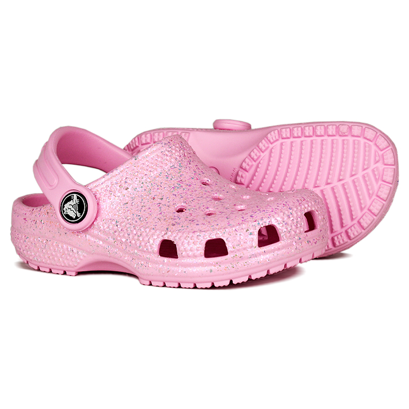 Crocs baby classic glitter flamingo 2